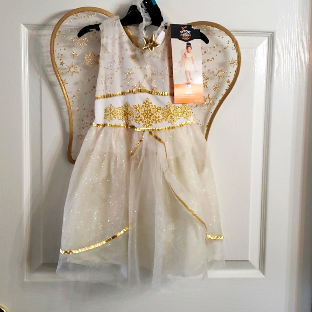 COPY - TODDLER HYDE AND EEK ANGEL COSTUME